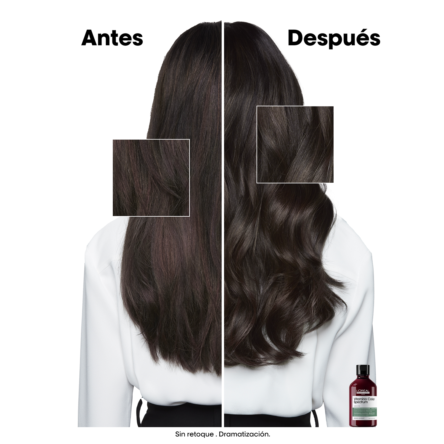L'OREAL PROFESSIONNEL SE SPECTRUM GREEN SHAMPOO (SHAMPOO NEUTRALIZADOR PARA TONOS CASTAÑOS OSCUROS)